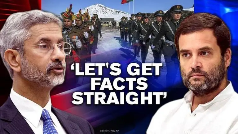 'Get facts right': EAM Jaishankar hits out at Rahul Gandhi over 'unarmed' soldiers tweet India China Faceoff