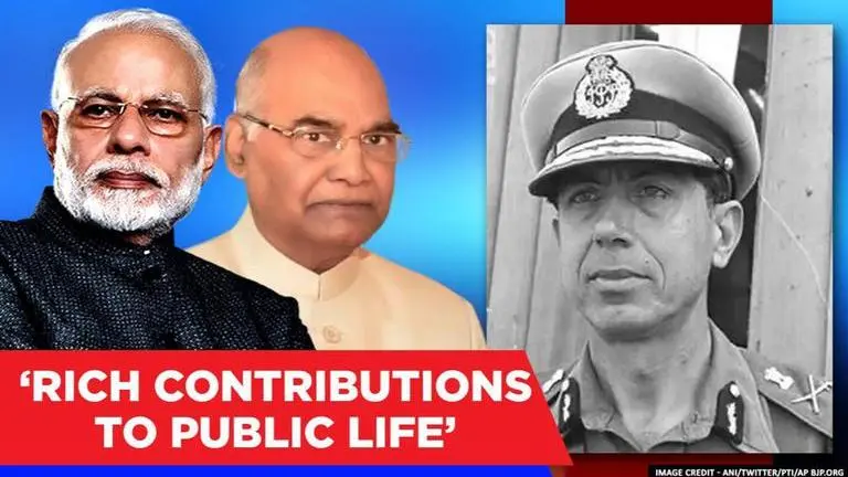 PM Modi & Prez Kovind condole demise of former Delhi Police Commissioner Ved Marwah President