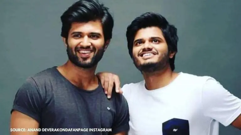 Vijay Deverakonda wishes brother Anand on his b'day, shares music video of his next vijay deverakonda