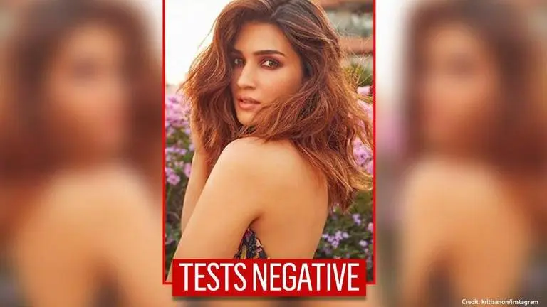 Kriti Sanon tests negative for COVID-19, thanks fans for wishes in heartfelt post Kriti Sanon tests negative for COVID-19, pens a note while thanking fans for their wishes