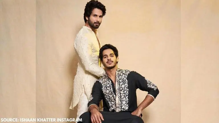 Unseen throwback photos of Ishaan Khatter-Shahid Kapoor surface online; see pics Shahid Kapoor