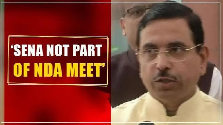 'Shiv Sena not part of NDA meeting', informs BJP leader Prahlad Joshi Shiv Sena