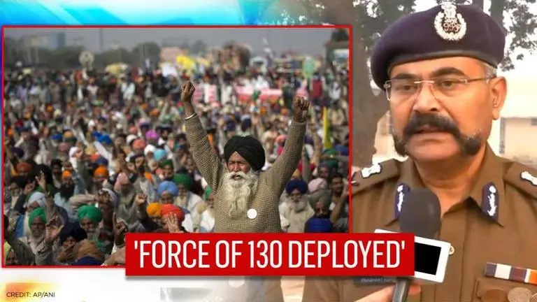 Farmers Stir: UP ADG says 'prepared to deal with anti-social elements in protests' Farmer protest