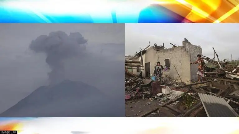 Indonesia: Mount Semeru volcano erupts leaving 13 people killed & dozens injured Indonesia