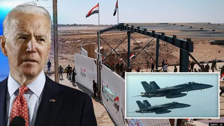 US military forces airstrike Iran-backed militia facilities in Iraq and Syria US