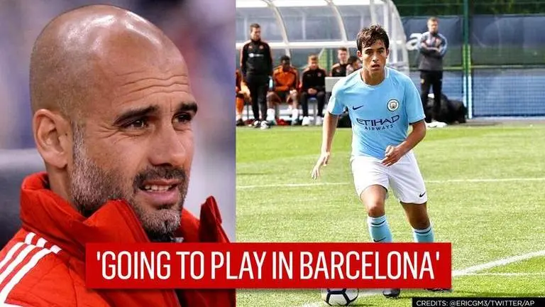 Pep Guardiola confirms Eric Garcia will be heading to FC Barcelona Pep Guardiola