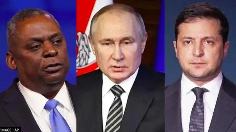 US Defence Secretary Austin says Russia 'undermining rules-based international order' Pentagon chief Austin