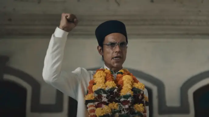 Randeep Hooda in a still from Swatantrya Veer Savarkar