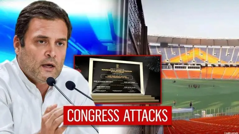 Congress launches attack as Ahmedabad's Motera stadium gets named after Narendra Modi Motera