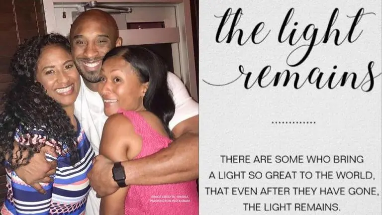 Kobe Bryant birthday: Sister Sharia Washington honours NBA legend with touching tribute kobe bryant birthday