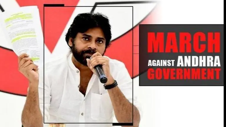 Sand scarcity in Andhra: Jana Sena Party to march against State Govt Jana Sena