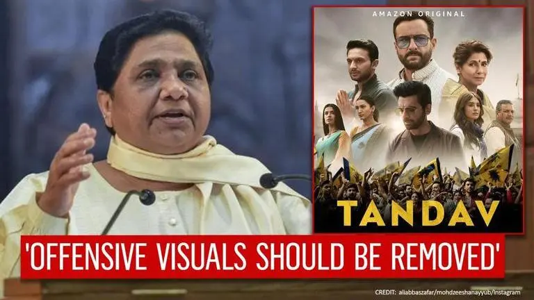 On 'Tandav' controversy, Mayawati seeks removal of 'objectionable' scene; leaders react