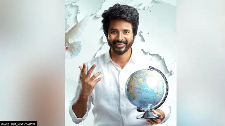 'Prince' first look unveiled: Sivakarthikeyan to appear as peacemaker in Anudeep's film? prince