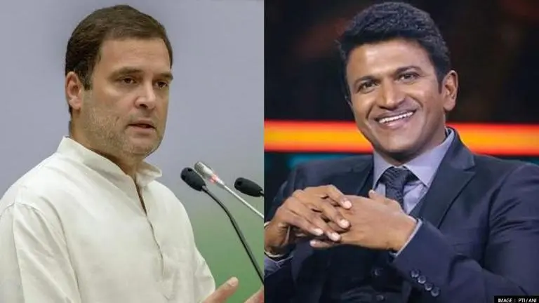Puneeth Rajkumar no more: Rahul Gandhi condoles Sandalwood star's demise; 'Gone too soon' Puneeth Rajkumar