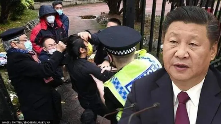 'Chinese diplomat involved in assault against protesters at Manchester consulate': UK MP China