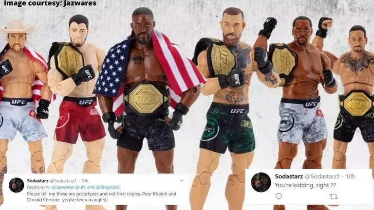 MMA fans mercilessly lay into UFC's newly released action figures ufc