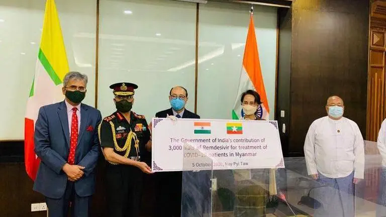 India gives 3,000 vials of Remdesivir to 'friendly' Myanmar to help fight COVID-19
