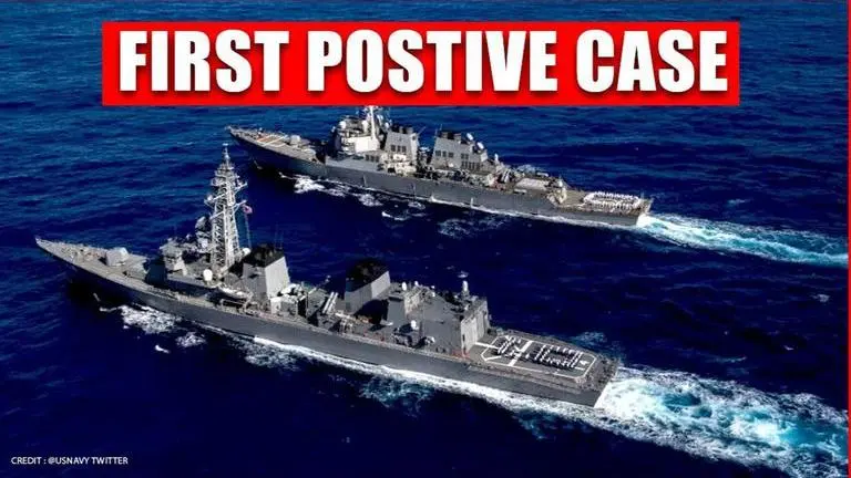 US Navy reports first 'presumptive positive' case of coronavirus US Navy reports first 'presumptive positive' case of coronavirus