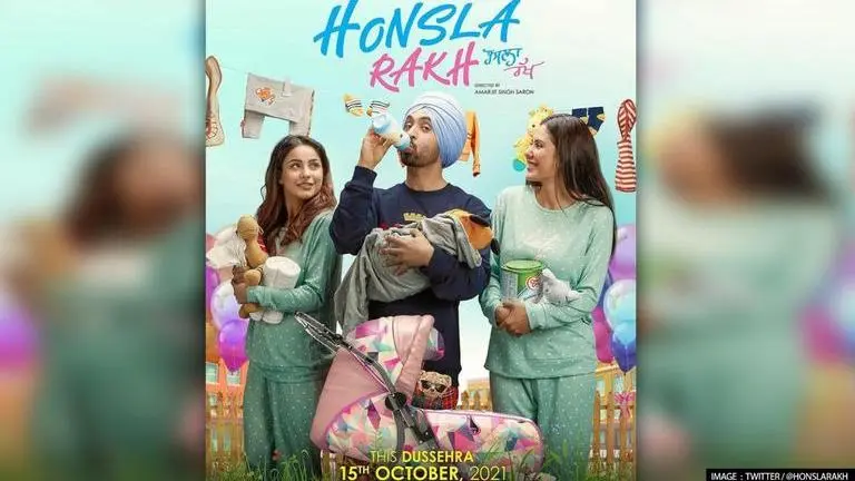 Diljit Dosanjh and Shehnaaz Gill steal the show in new song ‘Lalkaare’ from 'Honsla Rakh' Honsla Rakh