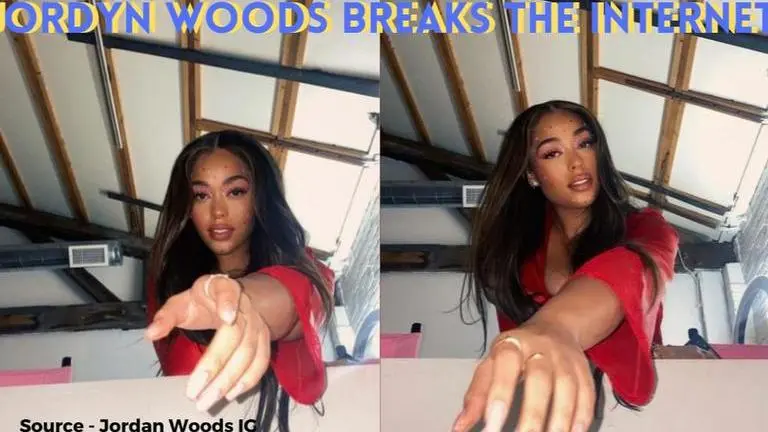 Jordyn Woods Buss It Challenge; Kylie Jenner's ex best friend breaks the internet jordyn woods