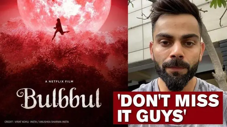 Virat Kohli all praises for wife Anushka's 'Bulbbul', says 'story told in a brilliant way' 'Story told in a brilliant way': Virat reviews wife Anushka's latest production 'Bulbbul'