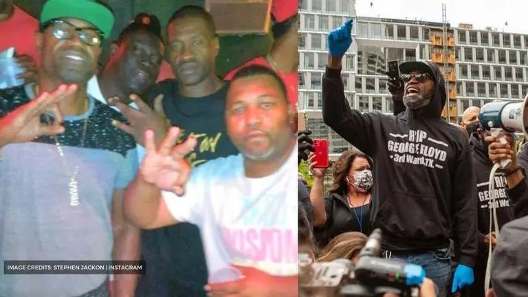 Is Stephen Jackson related to George Floyd? Ex-NBA star leads protests for 'twin' brother is stephen jackson related to george floyd