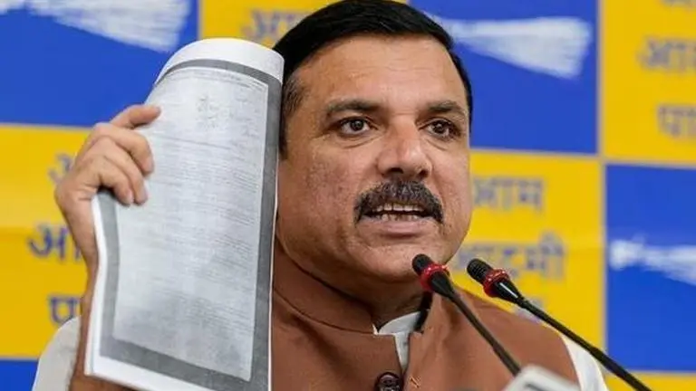 AAP MP Sanjay Singh sends legal notice to ED seeking apology from ...