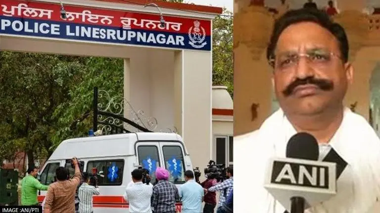 Mukhtar Ansari, 12 others booked under Gangster Act in Ambulance case in UP Mukhtar Ansari