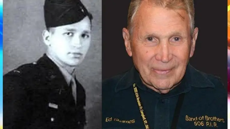 Colonel Edward Shames, last officer of World War II 'Band of Brothers', dies at 99 Edward Shames