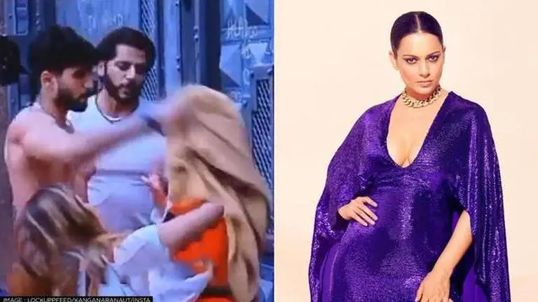 'Lock Upp': Kangana Ranaut reacts to Zeeshan Khan threatening Azma Fallah; 'Unacceptable Lock Upp