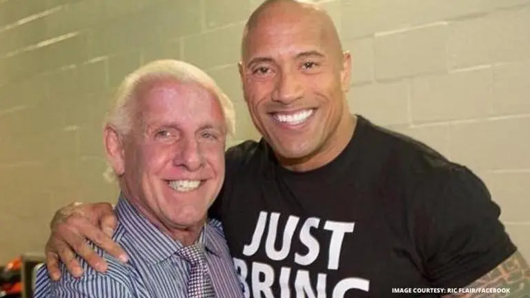 Ric Flair recalls conversation he had with Rock before facing Undertaker at WrestleMania Ric Flair