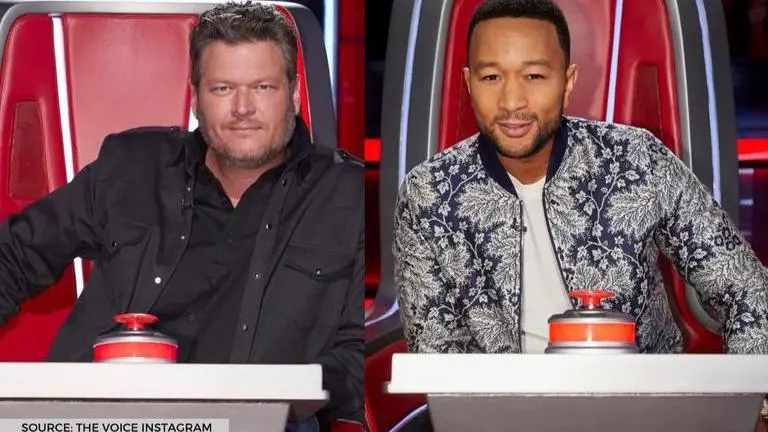 'The Voice 2020' shows battle between John Legend and Blake Shelton in election style the voice 2020