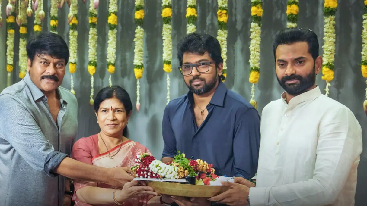 Vishwambhara: 13 Massive Sets Constructed For Chiranjeevi's Film, Shoot To Resume in February Team Vishwambhara