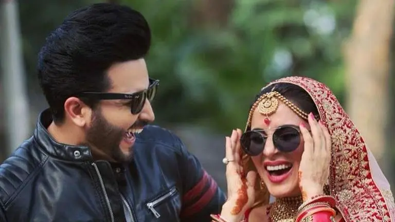 Dheeraj Dhoopar's co-star Shraddha Arya wishes him, wife Vinny calls them 'goofster twins' dheeraj dhoopar