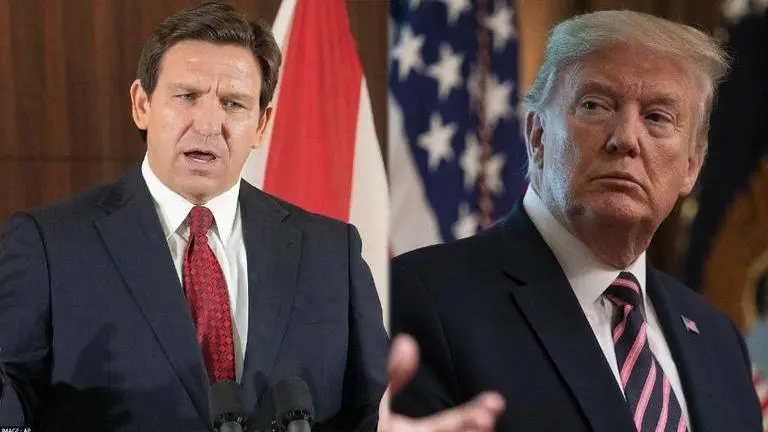 DeSantis or DiSaster? Trump picks the latter as Florida Gov launches botched WH bid Ron DeSantis, Trump