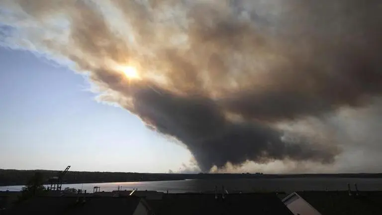 Thousands evacuated in Nova Scotia due to wildfires in Canada’s Atlantic coast Wildfire
