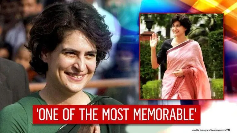 Aahana Kumra goes down memory lane with pics, calls Priyanka Gandhi role as 'memorable'