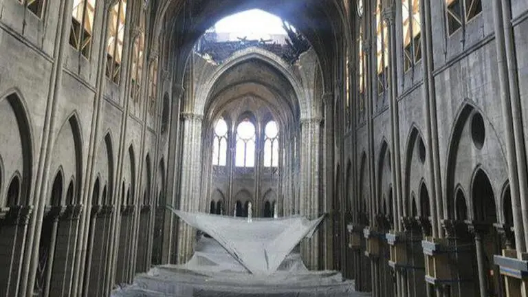 Germany offers to help rebuild fire-damaged Notre Dame