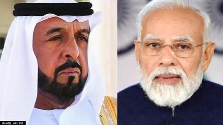 PM Modi condoles demise of UAE President Sheikh Khalifa Bin Zayed Al Nahyan PM Modi