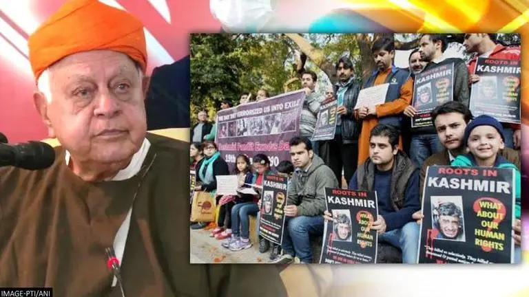Farooq Abdullah laments Kashmiri pandits' exodus; indirectly targets late Guv Jagmohan Farooq Abdullah