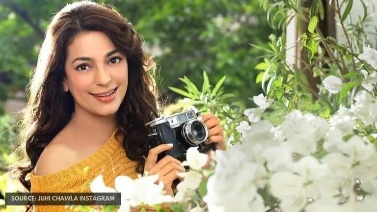 Juhi Chawla urges fans to plant trees and make 'April Cool' instead of 'April Fool' Juhi Chawla's photo