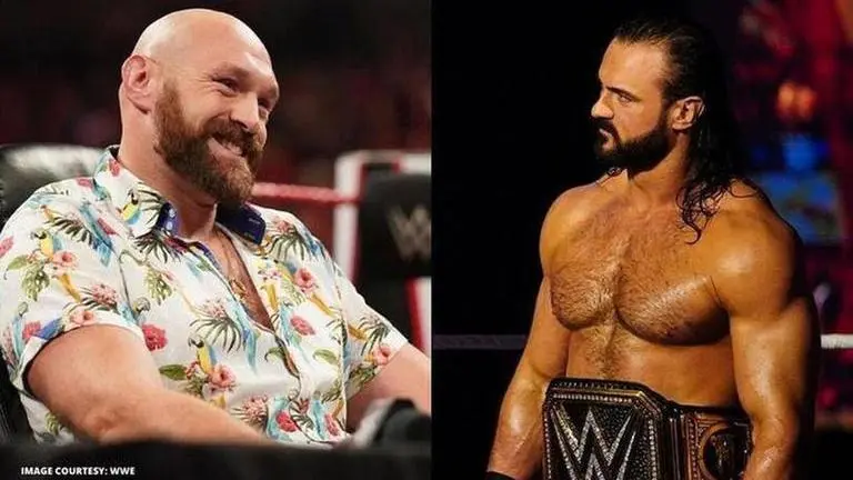 Tyson Fury and Drew McIntyre
