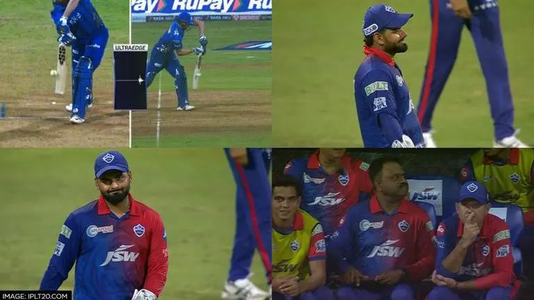 Rishabh Pant breaks silence on DRS blooper against Tim David in crucial DC vs MI encounter Rishabh Pant, Tim David, IPL 2022, DC vs MI, Tim David DRS, rishabh pant drs blunder, delhi vs mumbai, ipl playoffs, pant DRS