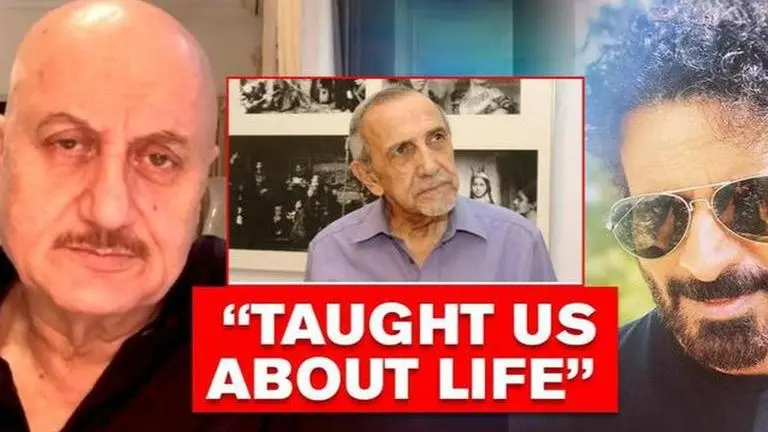 Anupam Kher & Manoj Bajpayee pay respects to Ebrahim Alkazi, share heartfelt tributes Anupam Kher