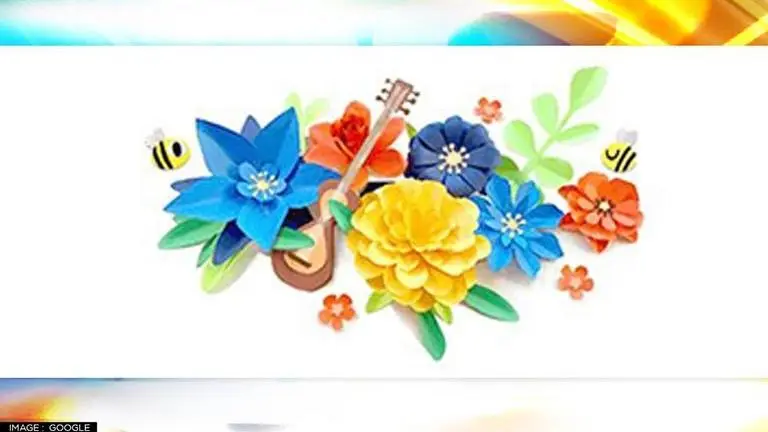 Google celebrates 'Navroz' or the Persian New Year with a colourful doodle Google