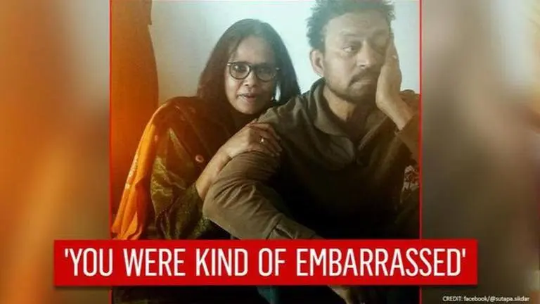 Irrfan Khan's wife Sutapa reveals his peculiar habit, has question for him on her birthday Irrfan Khan's wife Sutapa reveals his peculiar habit, has question for him on her birthday