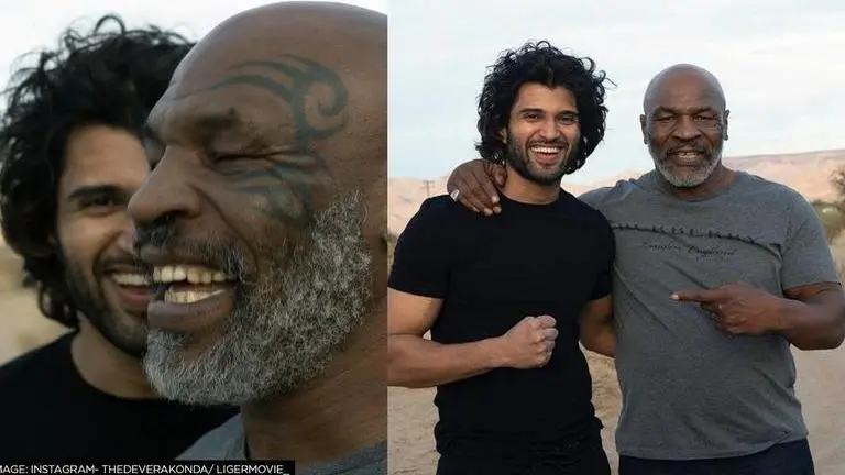 'Liger': Ahead of teaser release, Vijay Deverakonda drops BTS pics from the film's set Liger, Vijay Deverakonda, Liger teaser release, Mike Tyson, Liger release date