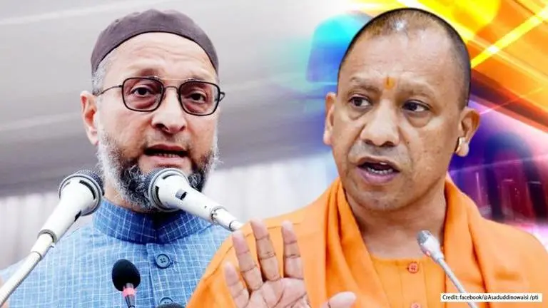 Owaisi slams Yogi for Nitrogen-Oxygen research, calls him 'Greatest scientist of India' AIMIM Chief Owaisi and UP CM Yogi Adityanath