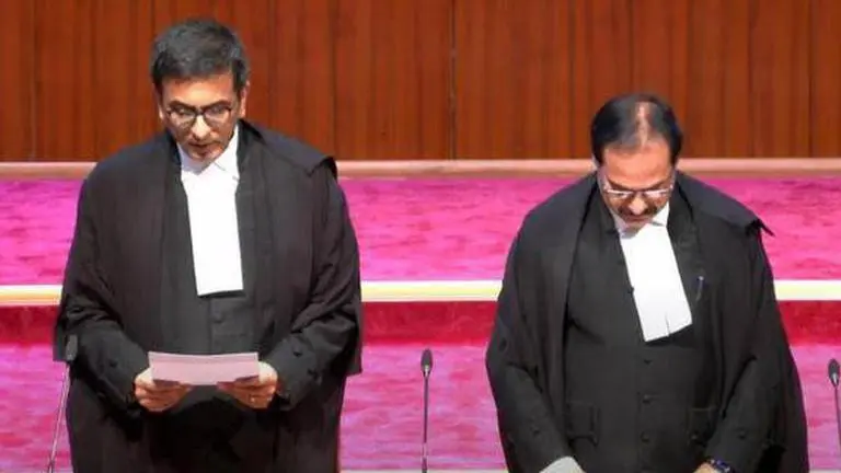 With two new judges sworn in, the Supreme Court is at full strength now; check list