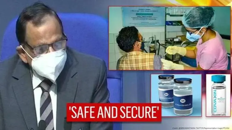 'Covishield, Covaxin safe with negligible side-effects': NITI Aayog ahead of vaccine drive Covishield